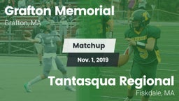 Matchup: Grafton Memorial vs. Tantasqua Regional  2019