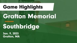 Grafton Memorial  vs Southbridge  Game Highlights - Jan. 9, 2023