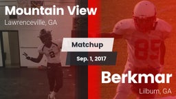 Matchup: Mountain View High vs. Berkmar  2017