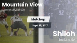 Matchup: Mountain View High vs. Shiloh  2017