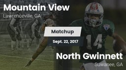 Matchup: Mountain View High vs. North Gwinnett  2017