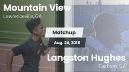 Matchup: Mountain View High vs. Langston Hughes  2018