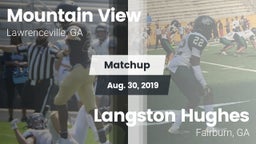Matchup: Mountain View High vs. Langston Hughes  2019