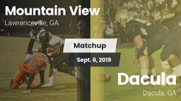 Matchup: Mountain View High vs. Dacula  2019