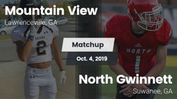 Matchup: Mountain View High vs. North Gwinnett  2019