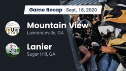 Recap: Mountain View  vs. Lanier  2020