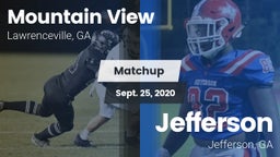 Matchup: Mountain View High vs. Jefferson  2020