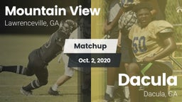 Matchup: Mountain View High vs. Dacula  2020