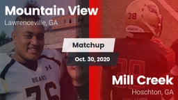 Matchup: Mountain View High vs. Mill Creek  2020