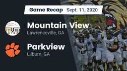 Recap: Mountain View  vs. Parkview  2020