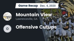 Recap: Mountain View  vs. Offensive Cutups 2020