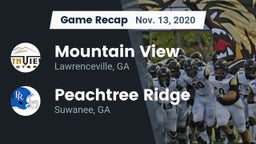 Recap: Mountain View  vs. Peachtree Ridge  2020