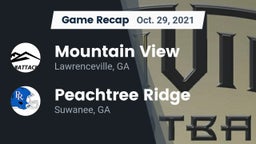 Recap: Mountain View  vs. Peachtree Ridge  2021