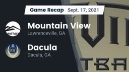 Recap: Mountain View  vs. Dacula  2021