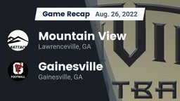 Recap: Mountain View  vs. Gainesville  2022