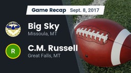 Recap: Big Sky  vs. C.M. Russell  2017