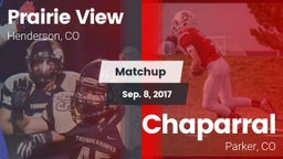 Matchup: Prairie View High vs. Chaparral  2017