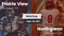 Matchup: Prairie View High vs. Northglenn  2017