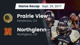 Recap: Prairie View  vs. Northglenn  2017