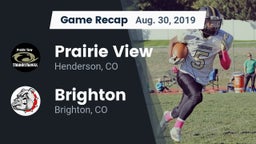 Recap: Prairie View  vs. Brighton  2019