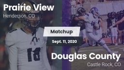 Matchup: Prairie View High vs. Douglas County  2020