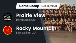 Recap: Prairie View  vs. Rocky Mountain  2020