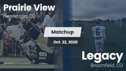 Matchup: Prairie View High vs. Legacy   2020
