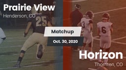 Matchup: Prairie View High vs. Horizon  2020