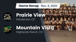 Recap: Prairie View  vs. Mountain Vista  2020