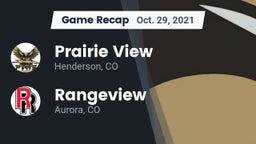Recap: Prairie View  vs. Rangeview  2021