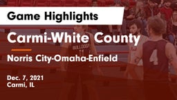 Carmi-White County  vs Norris City-Omaha-Enfield  Game Highlights - Dec. 7, 2021