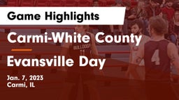 Carmi-White County  vs Evansville Day Game Highlights - Jan. 7, 2023