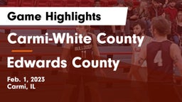 Carmi-White County  vs Edwards County  Game Highlights - Feb. 1, 2023