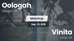 Matchup: Oologah  vs. Vinita  2016