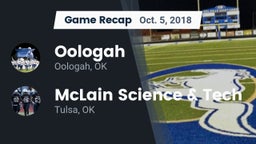 Recap: Oologah  vs. McLain Science & Tech  2018