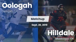 Matchup: Oologah  vs. Hilldale  2019