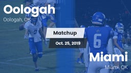 Matchup: Oologah  vs. Miami  2019