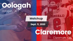 Matchup: Oologah  vs. Claremore  2020