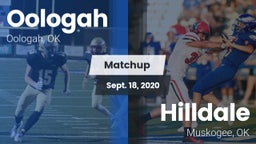 Matchup: Oologah  vs. Hilldale  2020