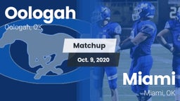 Matchup: Oologah  vs. Miami  2020
