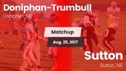 Matchup: Doniphan-Trumbull vs. Sutton  2017