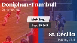 Matchup: Doniphan-Trumbull vs. St. Cecilia  2017