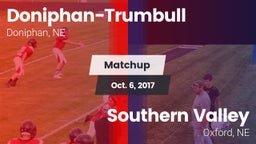 Matchup: Doniphan-Trumbull vs. Southern Valley  2017