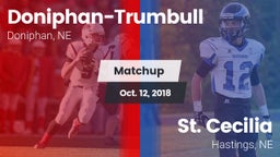 Matchup: Doniphan-Trumbull vs. St. Cecilia  2018
