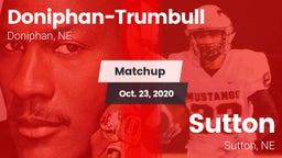 Matchup: Doniphan-Trumbull vs. Sutton  2020