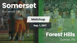 Matchup: Somerset  vs. Forest Hills  2017