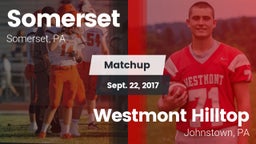 Matchup: Somerset  vs. Westmont Hilltop  2017