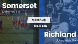 Matchup: Somerset  vs. Richland  2017