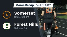 Recap: Somerset  vs. Forest Hills  2017