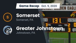 Recap: Somerset  vs. Greater Johnstown  2020